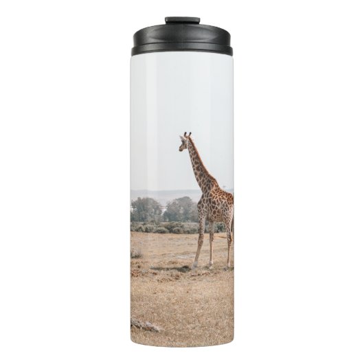 ZWEI GIRAFFES THERMOSBECHER (Vorderseite)
