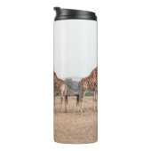 ZWEI GIRAFFES THERMOSBECHER (Nach rechts gedreht)