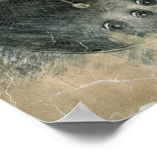 Zwei Gitarren Poster (Ecke)