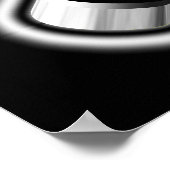 Zwei Gitarren überqueren Poster (Ecke)