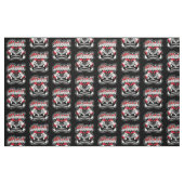 Zwei Gitarren überqueren Stoff (Fat Quarter (45,7 x 55,9 cm))