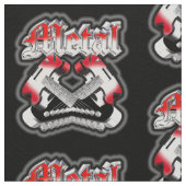 Zwei Gitarren überqueren Stoff (Nahaufnahme)