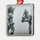 Zwei Gladiatoren im Kampf Ornament Aus Metall (Links)