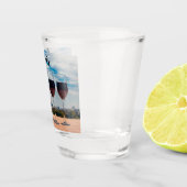 Zwei Glas Wein mit Eiffelturm (Rechts)