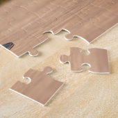 Zwei Glas Wein mit Eiffelturm Puzzle (Seite)