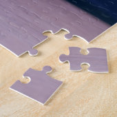 Zwei Gläser Rotwein auf der Silhouette von Florenz Puzzle (Seite)