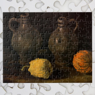 Zwei Gläser und zwei Kürbisse von Vincent van Gogh Puzzle