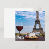 Zwei Gläser Wein im Café von Paris (Vorne/Hinten)