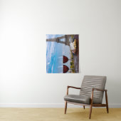 Zwei Gläser Wein im Café von Paris Wandteppich (Beispiel)