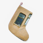ZWEI GLASFENSTER KLEINER WEIHNACHTSSTRUMPF (Vorderansicht (hängend))