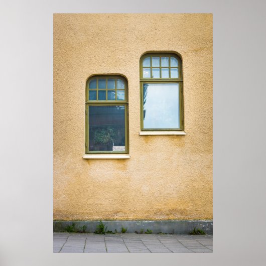 ZWEI GLASFENSTER POSTER (Vorne)