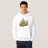 Zwei glückliche Birnen Hoodie (Vorne ganz)