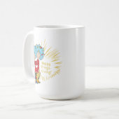 Zwei glückliche Dinge! Kaffeetasse (Vorderseite Links)