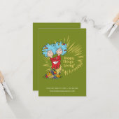 Zwei glückliche Dinge! Karte (Vorderseite/Rückseite Beispiel)