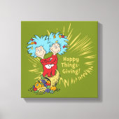 Zwei glückliche Dinge! Leinwanddruck (Vorderseite)