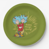 Zwei glückliche Dinge! Pappteller (Vorderseite)