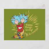 Zwei glückliche Dinge! Postkarte (Vorderseite)