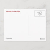 Zwei glückliche Jumping Frog Buddies Postkarte (Rückseite)