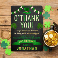 Zwei glückliche St. Patrick's Day 2. Geburtstag Vi