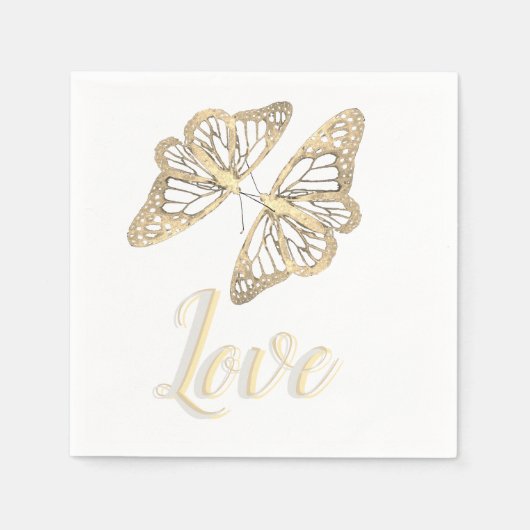 Zwei Goldbarren Serviette (Vorderseite)