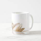 Zwei Golden Bronz Schwans Kaffeetasse (VorderseiteRechts)