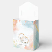 Zwei goldene Hochzeitsspiele Geschenkschachtel (Geöffnet)