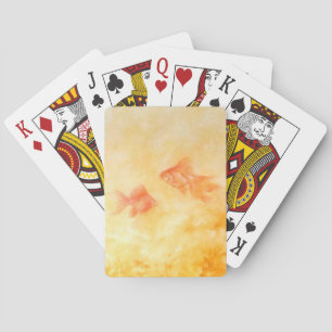 Zwei Goldfische Spielkarten