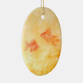 Zwei Goldfish Keramikornament (Rechts)