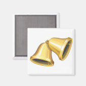 Zwei Goldklingeln Magnet (Vorderseite/Rückseite)