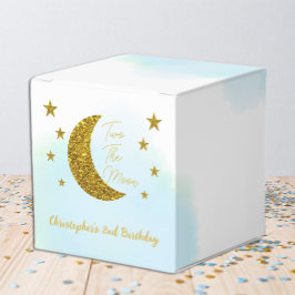 Zwei Gönnerboxen am 2. Geburtstag Geschenkschachtel