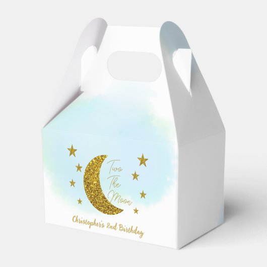 Zwei Gönnerboxen am 2. Geburtstag Geschenkschachtel (Vorderseite)