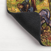 Zwei Gräber unter Bäumen Mousepad (Ecke)