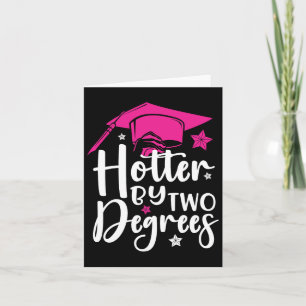 Zwei Grad Hotter Abschluss 2025 Diploma-Uni Karte