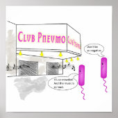 Zwei Gram Negative Rods laufen in eine Bar Poster (Vorne)