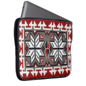 Zwei Gray Hills Weaving Laptopschutzhülle (Vorne Rechts)