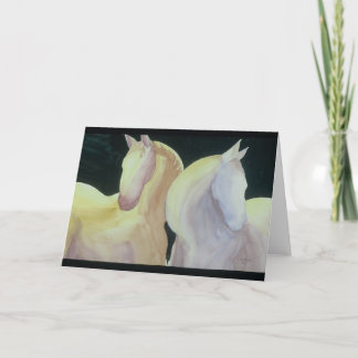 Zwei Greeting Card Karte