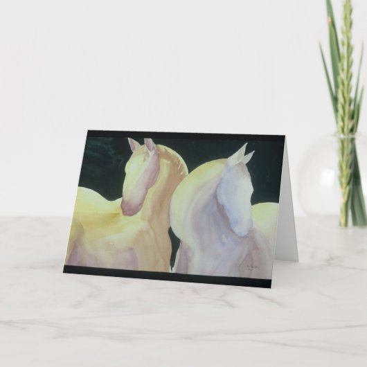 Zwei Greeting Card Karte (Vorderseite)