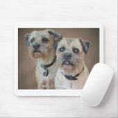Zwei Grenzterrier Mousepad (Mit Mouse)