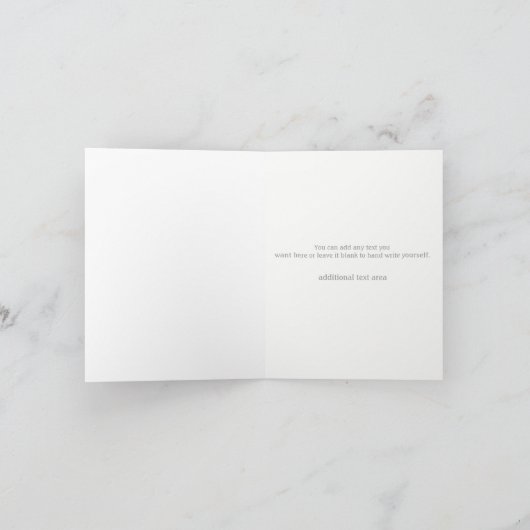 Zwei Grooms Gay Pineaple Tiki Head Retro Hochzeit Dankeskarte (Innenseite)