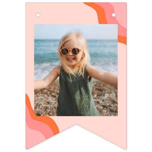 Zwei Groovy Birthday Banner | Groovy Party Decor (Dritte Fahne)