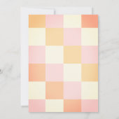 Zwei Groovy Girls zum Geburtstag Einladung (Rückseite)