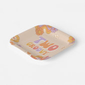 Zwei Groovy Party Paper Teller (Gewinkelt)