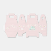 Zwei Groovy Pink Daisy 2. Geburtstag Geschenkschachtel (Ungefaltet)