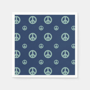 Zwei Groovy Retro Boy Geburtstag Serviette