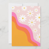 Zwei Groovy zum Geburtstag | Groovy Birthday Einladung (Rückseite)