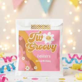 Zwei großartige Retro Vintager 2. Geburtstag Geschenktütchen