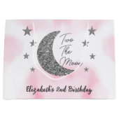 Zwei große Geschenktasche zum zweiten Geburtstag Geschenktüte (Vorderseite)