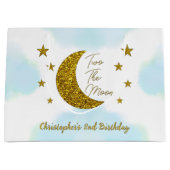 Zwei große Geschenktasche zum zweiten Geburtstag Geschenktüte (Vorderseite)