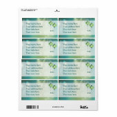 Zwei grüne Laternen "Segen" (Vorne)