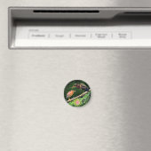 Zwei Grüne Reiher Magnet (In Situ (Geschirrspüler))